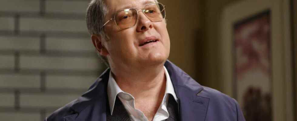 James Spader as Reddington in The Blacklist Season 9