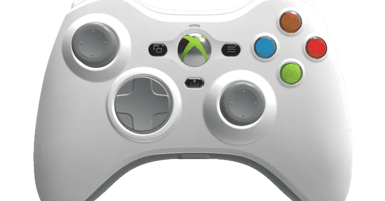 La manette de jeu blanche de la Xbox 360 revient pour les systèmes modernes
