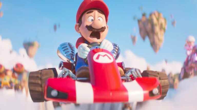 La nouvelle bande-annonce du film Super Mario Bros. montre l’action de Mario Kart sur Rainbow Road