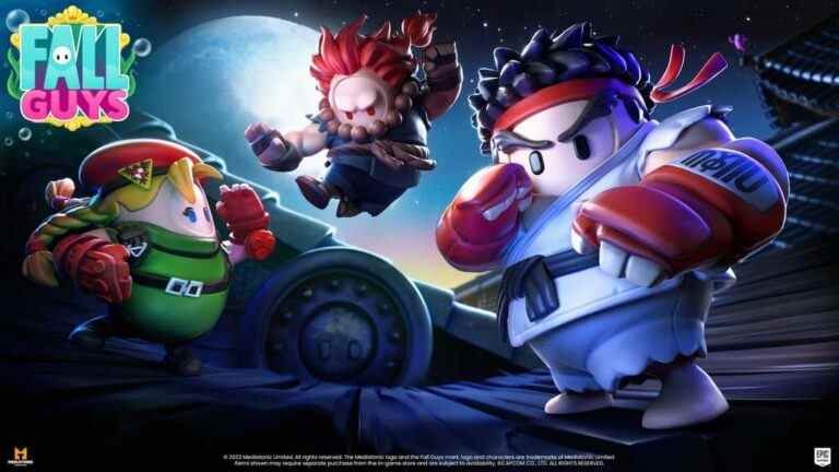 La nouvelle collaboration de Fall Guys est Street Fighter