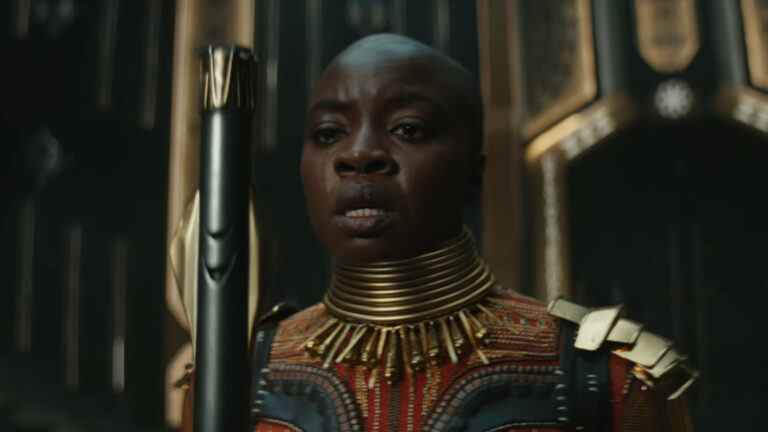 La nouvelle panthère noire d'Okoye: Wakanda Forever Suit représente un "changement" pour le personnage [Exclusive]
