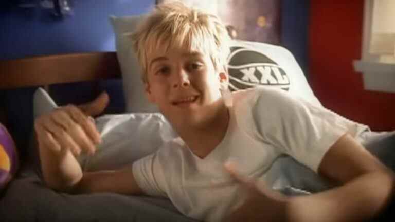 Aaron Carter in music video for "That