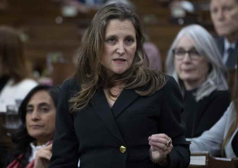 La vice-Première ministre Chrystia Freeland témoignera à l’enquête sur la Loi sur les mesures d’urgence