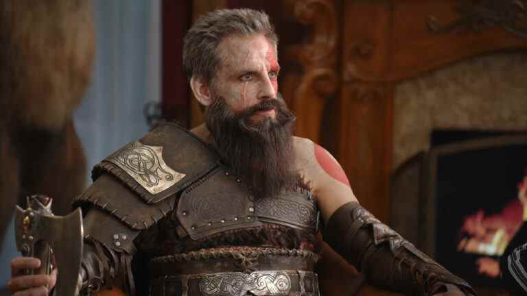 La vidéo de God Of War Ragnarok présente Ben Stiller canalisant son Kratos intérieur
