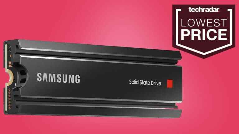 Le SSD Samsung 980 Pro PS5 se vend à son prix historique le plus bas jamais enregistré