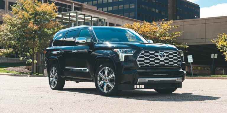 Le Toyota Sequoia 2023 a l’air plus moderne, mais a encore besoin d’être poli