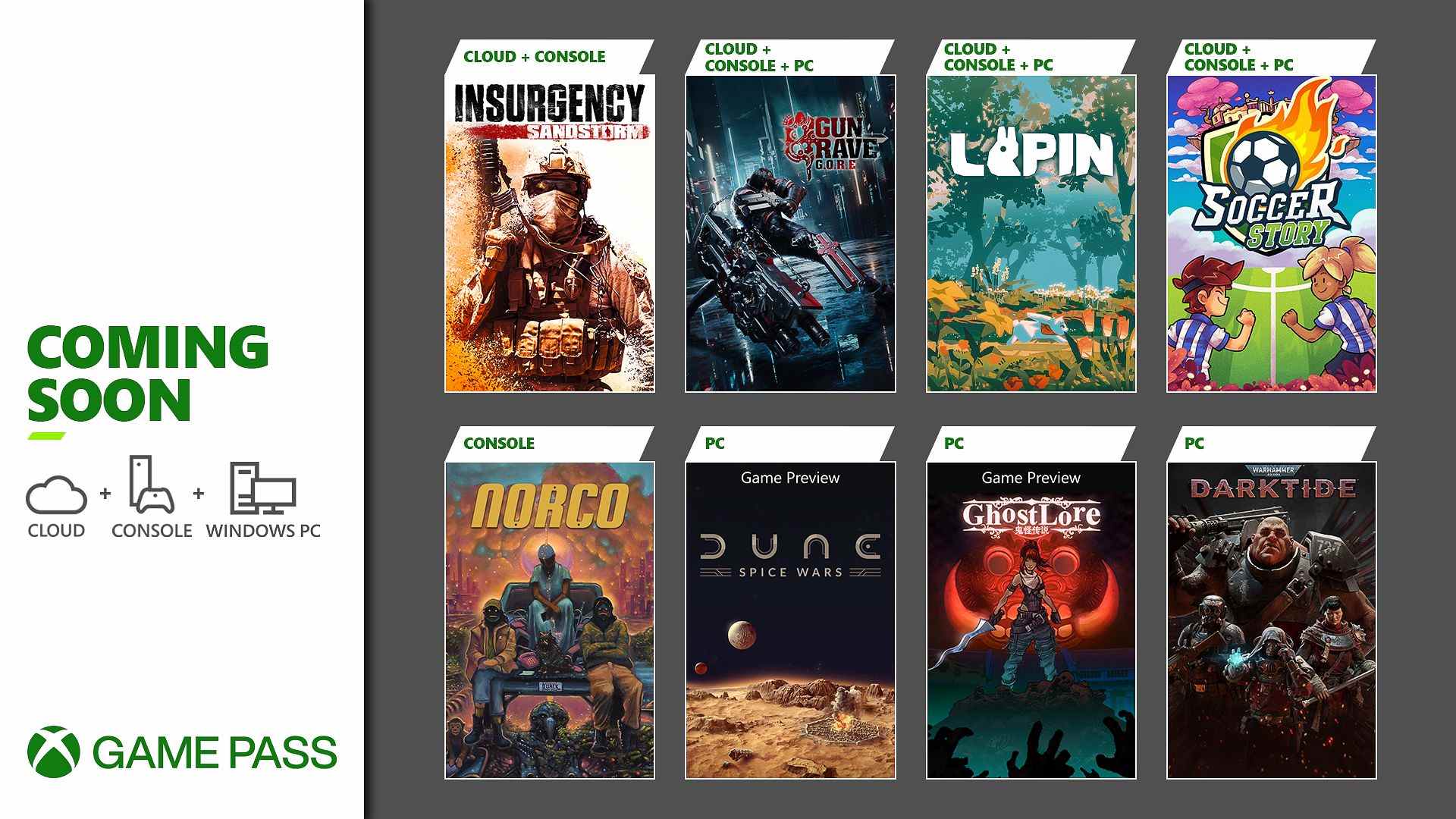 Le Xbox Game Pass ajoute Gungrave GORE, Warhammer 40,000: Darktide, Dune: Spice Wars, et plus fin novembre    
