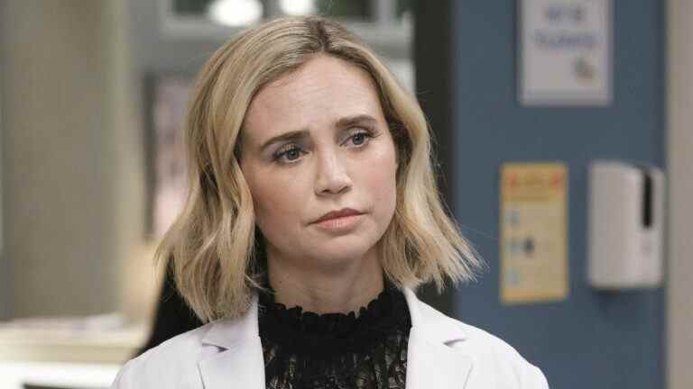 Fiona Gubelmannas Morgan Reznick in The Good Doctor