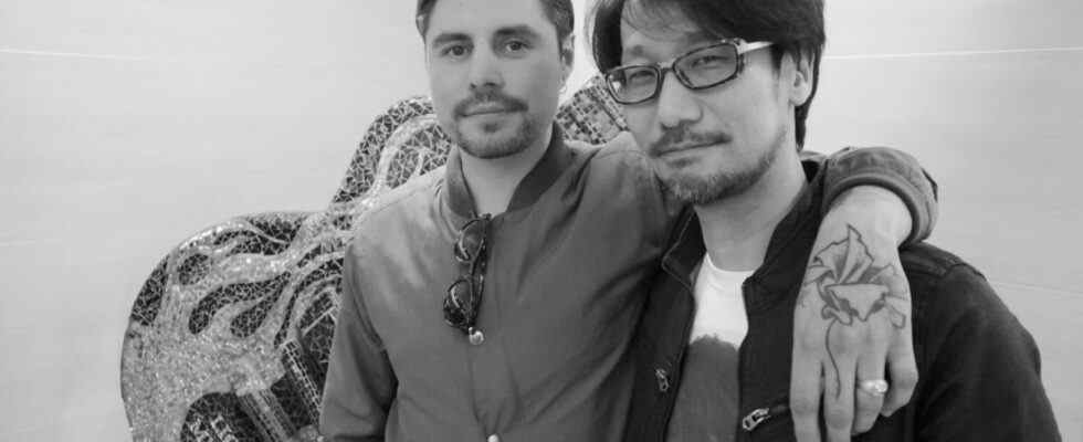 Hideo Kojima with Ryan Karazija.