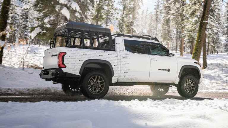 Le concept Toyota Tundra Trailhunter présente une version Overlanding pour les camions et les VUS