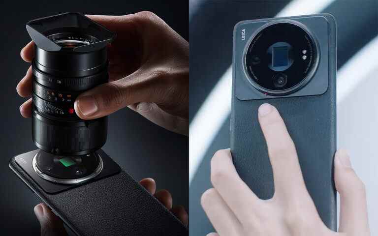 Le dernier téléphone concept de Xiaomi a un objectif Leica M interchangeable