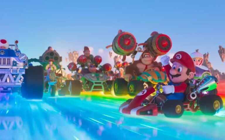 Le deuxième « Super Mario Bros. »  La bande-annonce révèle Donkey Kong et Rainbow Road