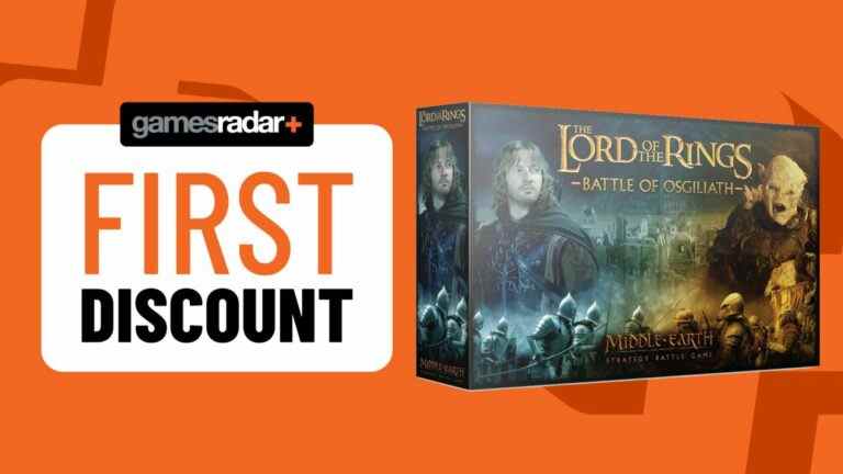 Le nouvel ensemble Lord of the Rings Battle of Osgiliath est à près de 30 £ de réduction en ce moment