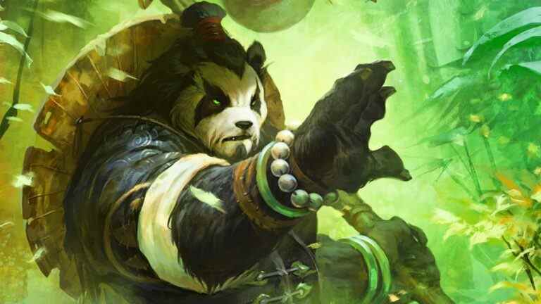 Le panda pacifiste de World of Warcraft revient pour atteindre le niveau maximum de Dragonflight sans réellement jouer à l’extension