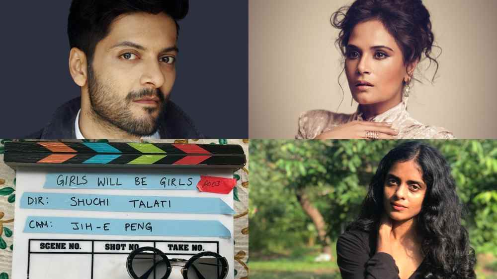 Le tournage de la coproduction indo-française d'Ali Fazal, Richa Chadha 