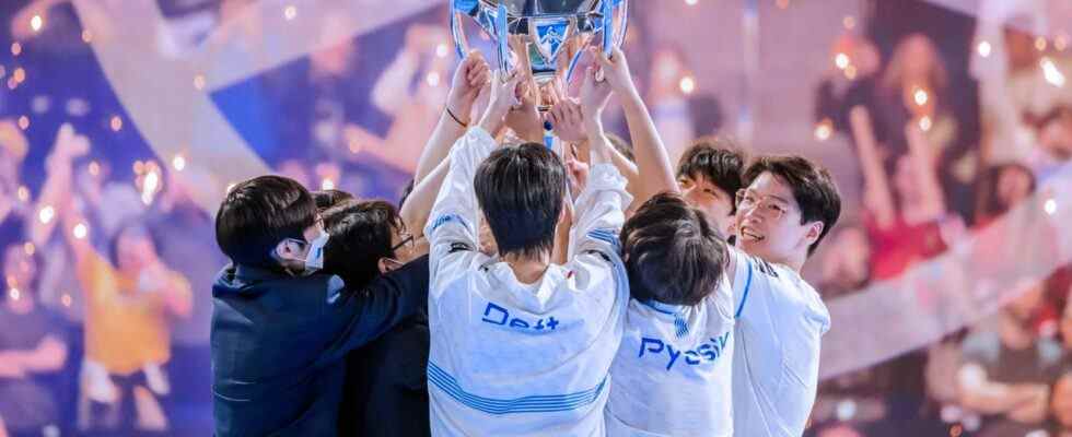 League of Legends Worlds 2022 : DRX triomphe du T1 3-2