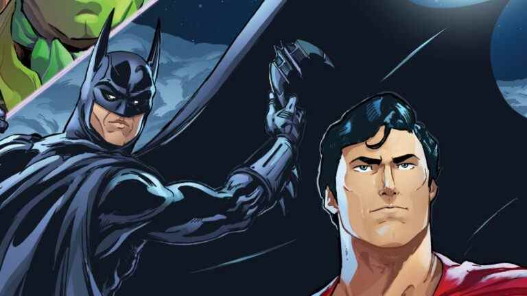 Les acteurs emblématiques de Batman et Superman en direct sur la couverture de la variante World’s Finest