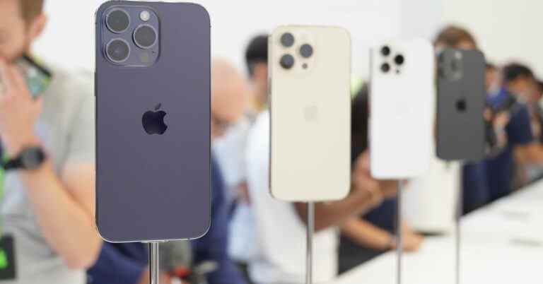 Les iPhone 14 Pro et 14 Pro Max pourraient se faire rares pendant les fêtes