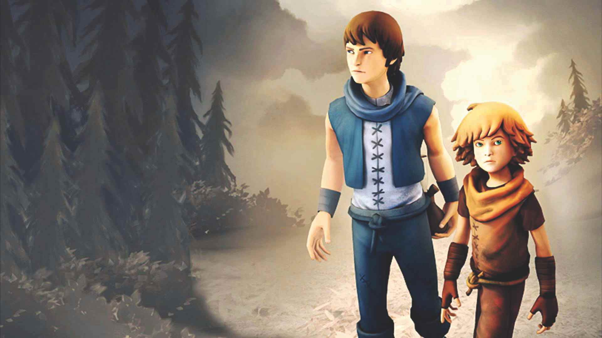 Les deux frères dans le jeu coopératif Brothers: A Tale of Two Sons