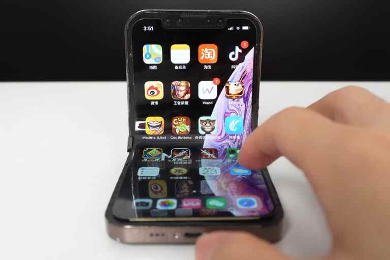 The Morning After : Quelqu’un a modifié un iPhone pliable