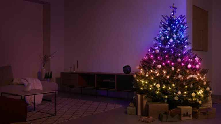 Les premières lumières de Noël intelligentes de Philips Hue vous permettent de décorer les couloirs avec des LED – et elles sont prêtes pour Matter