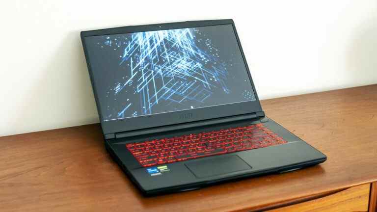 L’ordinateur portable de jeu à petit budget de MSI coûte moins de 450 $ pour le Cyber ​​​​Monday