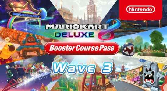 Mario Kart 8 Deluxe Booster Course Wave 3 release date trailer December 7, 2022