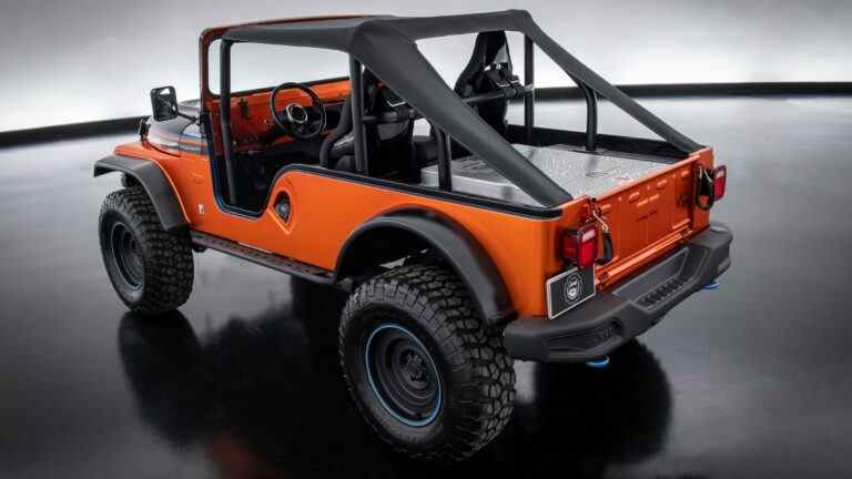 Mopar apporte CJ Jeep Wrangler Electromod et Motocross Ram 1500 TRX au SEMA 2022