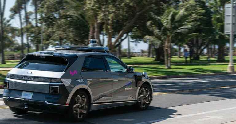 Motional et Lyft vont lancer un service de robotaxi à Los Angeles