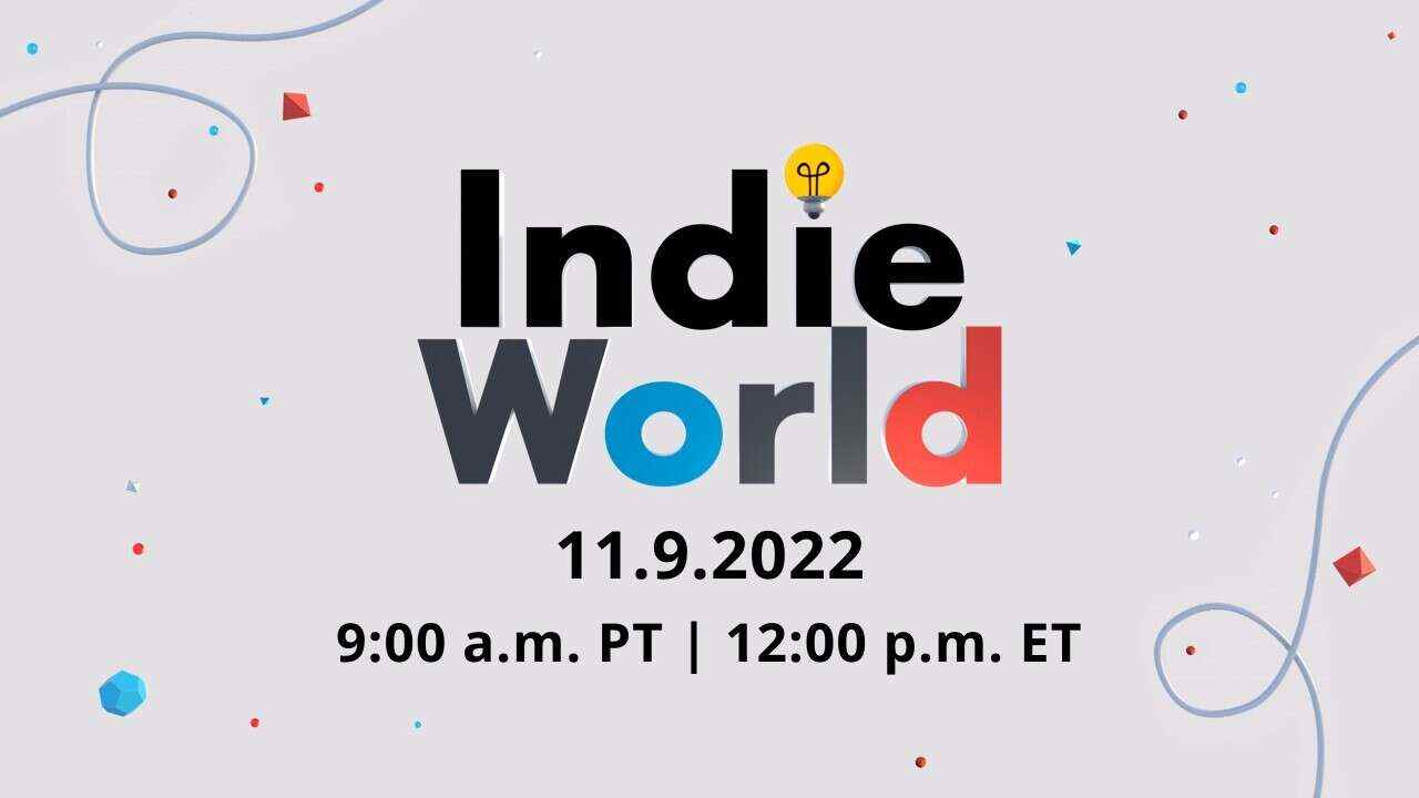 Nintendo Indie World Showcase 9 novembre : heure de début et comment regarder
