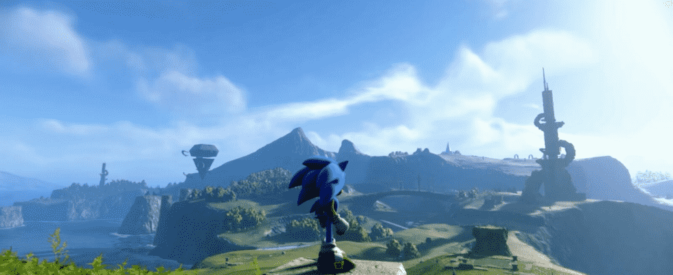 Non, Sonic Frontiers "n'est pas du tout similaire" à Breath of the Wild, déclare le chef de Sonic Team