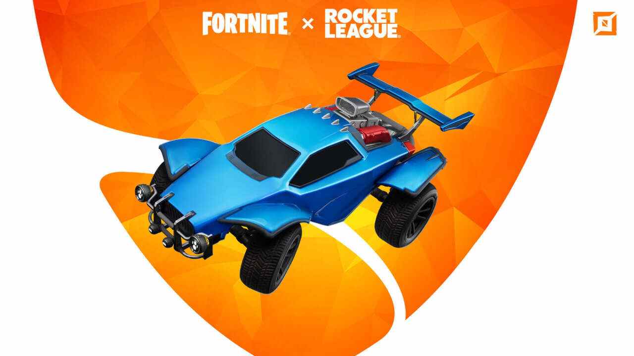 Octane de Rocket League est désormais pilotable en mode Battle Royale de Fortnite
