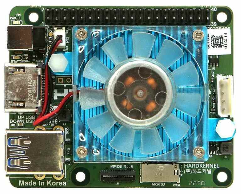 Odroid N2L vise le Raspberry Pi 4