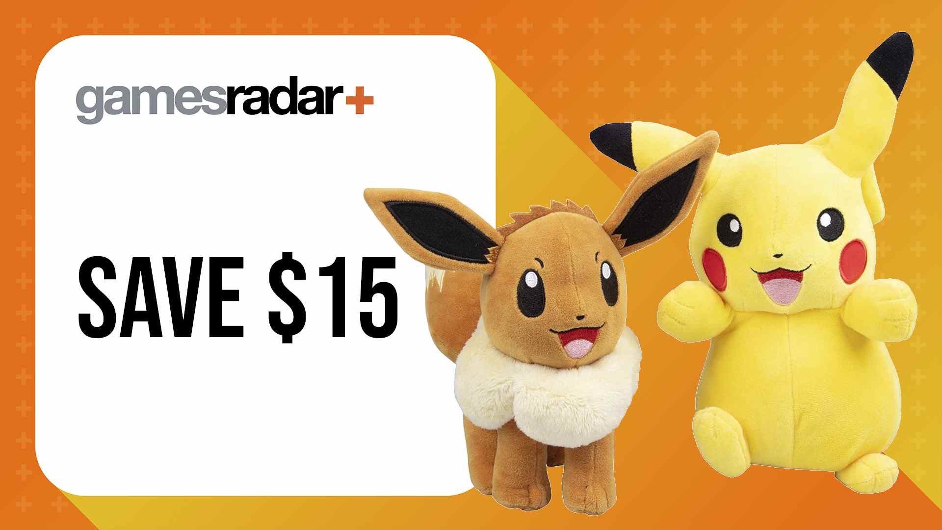 Offres de jouets Black Friday avec la peluche Pikachu et Évoli