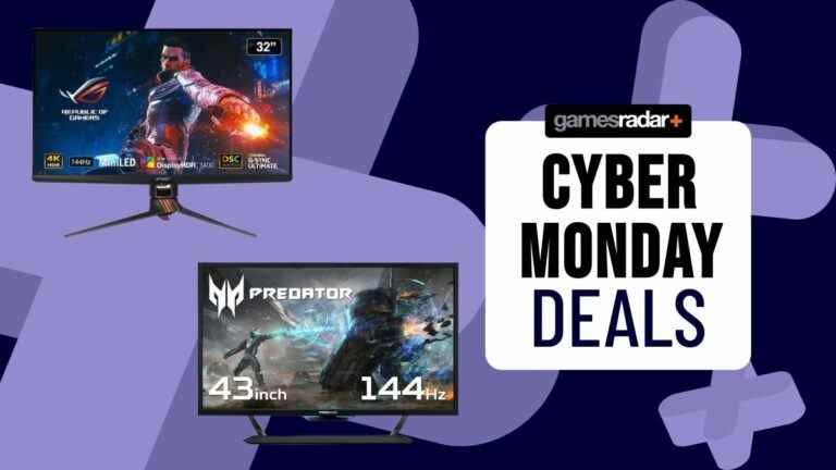 Offres moniteur Cyber ​​​​Monday 4K 2022: toutes les ventes que vous devez savoir sur