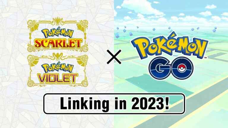 Pokémon Scarlet et Violet liés à Pokémon GO en 2023
