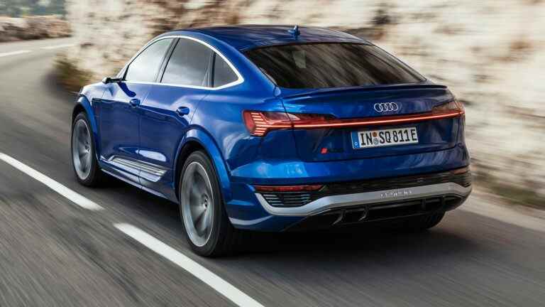 Premier aperçu de l’Audi Q8 E-Tron 2024 : nouveau nom, plus d’autonomie