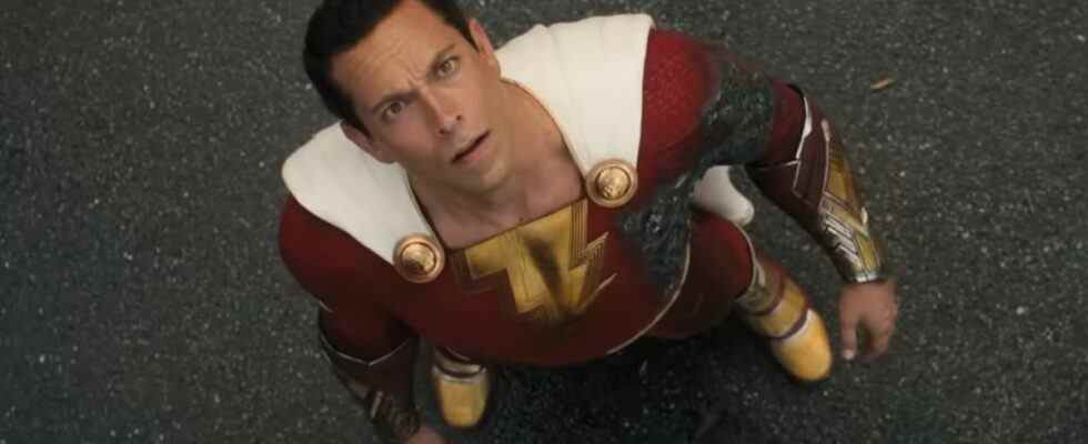 Zachary Levi in Shazam! Fury of the Gods