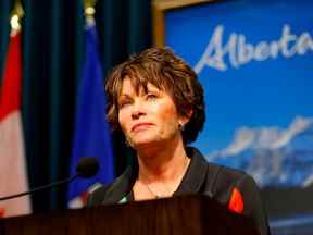 Sonya Savage, ministre de l'Environnement et des Aires protégées de l'Alberta, dirige une délégation à la COP27.