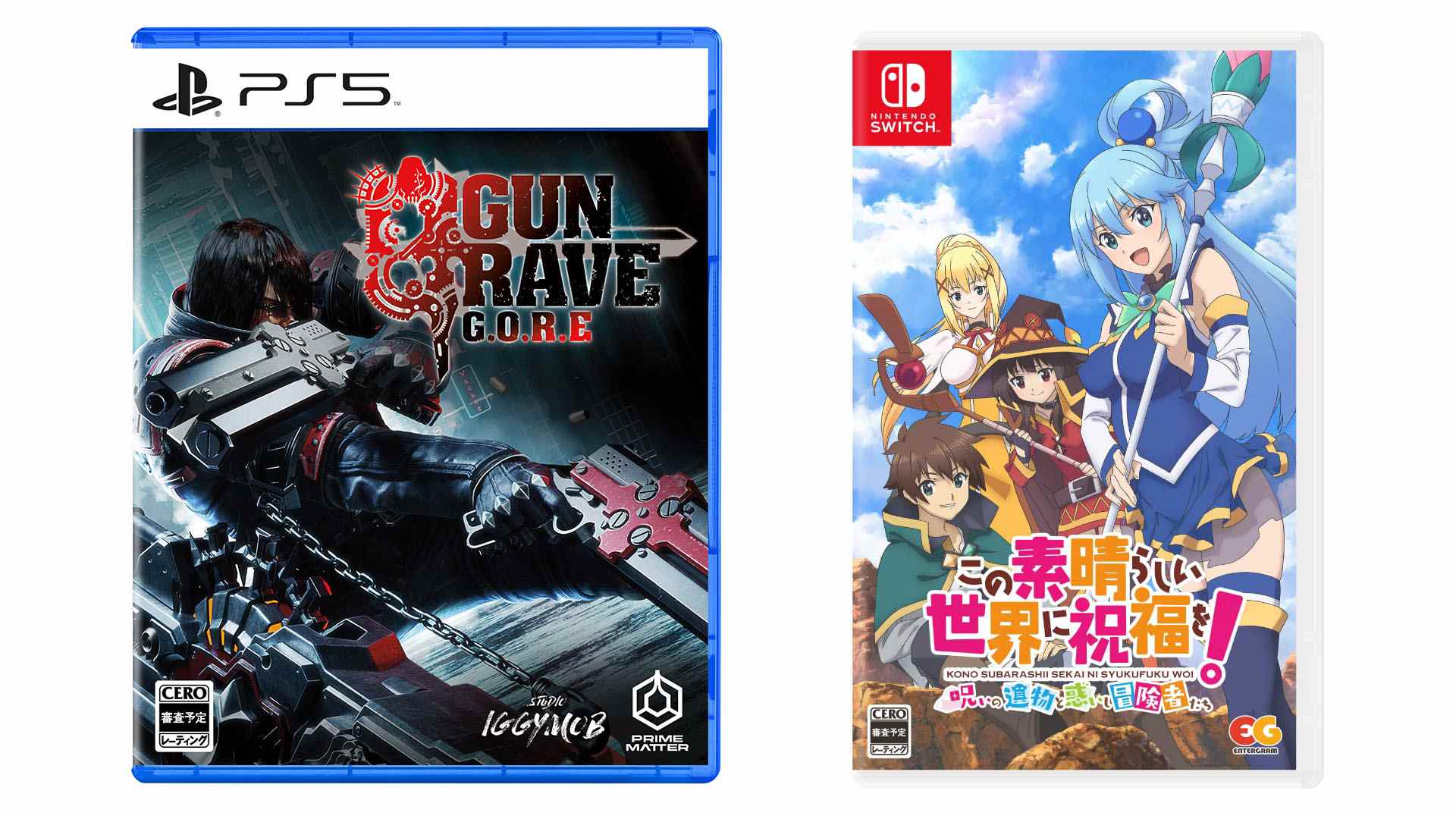 Sorties de jeux japonais de cette semaine : Gungrave GORE, la suite du RPG du donjon de KonoSuba, plus    
