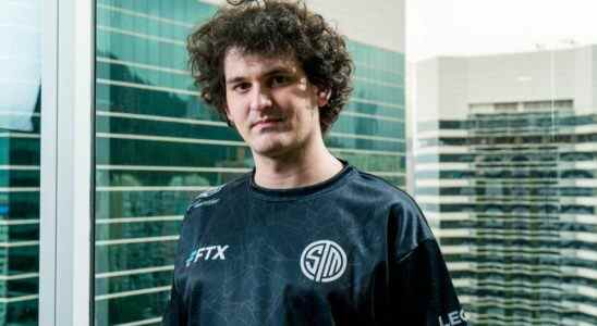 Sam Bankman-Fried in TSM FTX jersey