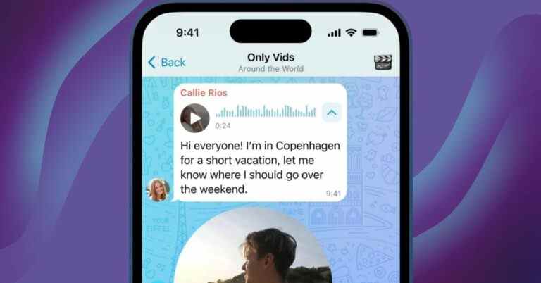 Telegram déploie la transcription vidéo-texte pour les utilisateurs premium