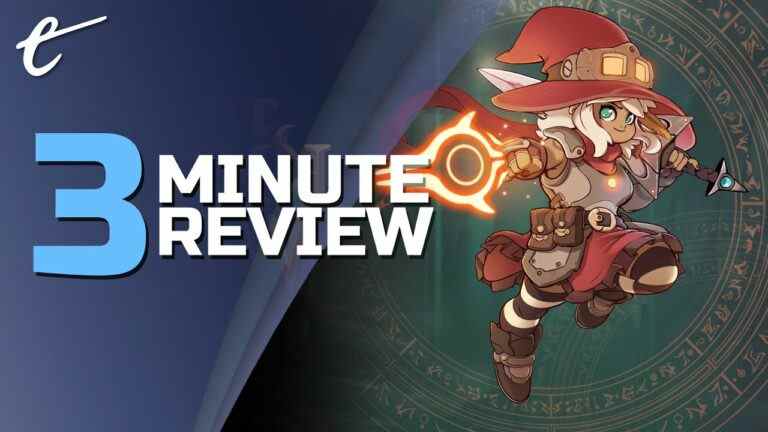 The Knight Witch Review en 3 minutes: Un SHMUP Metroidvania
