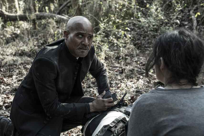 Christian Serratos comme Rosita Espinosa, Seth Gilliam comme père Gabriel Stokes