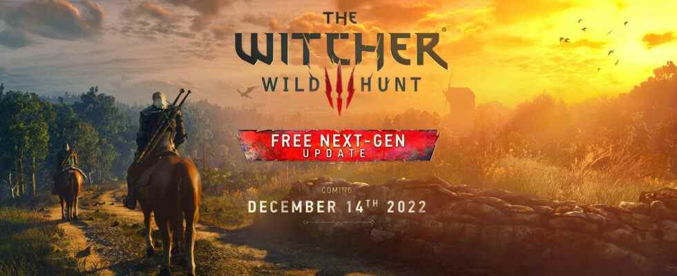 The Witcher 3: Wild Hunt Complete Edition pour PS5, Xbox Series lance le 14 décembre