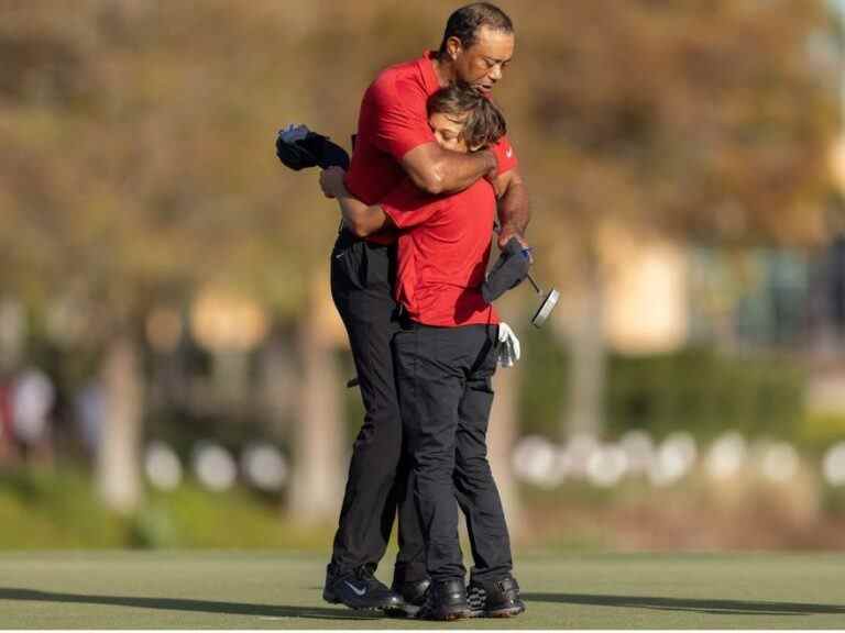 Tiger Woods concourra avec son fils Charlie au championnat PNC en décembre