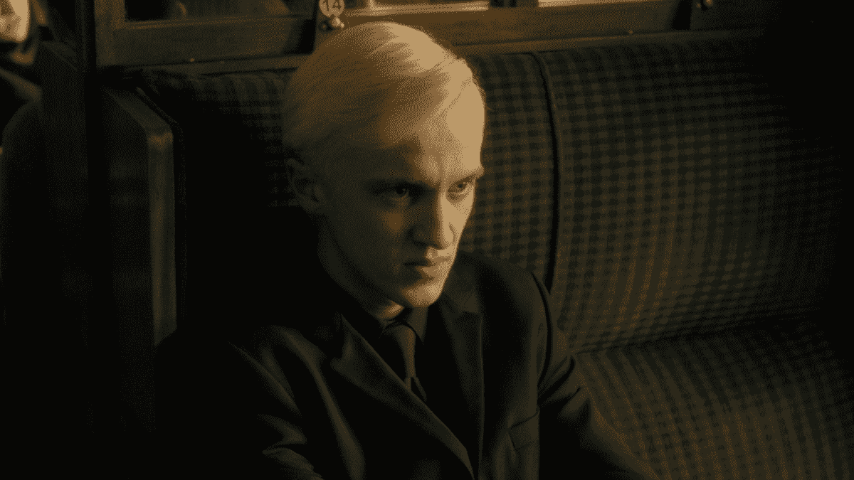 Tom Felton as Draco in Harry Potter 6