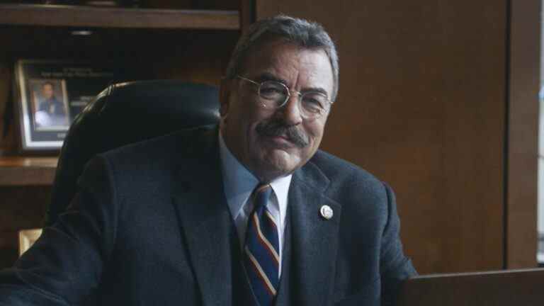 tom selleck as frank reagan on blue bloods.