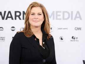 Erin Burnett de CNN's Erin Burnett Outfront assiste aux arrivées de WarnerMedia Upfront 2019 sur le tapis rouge au théâtre du Madison Square Garden le 15 mai 2019 à New York.