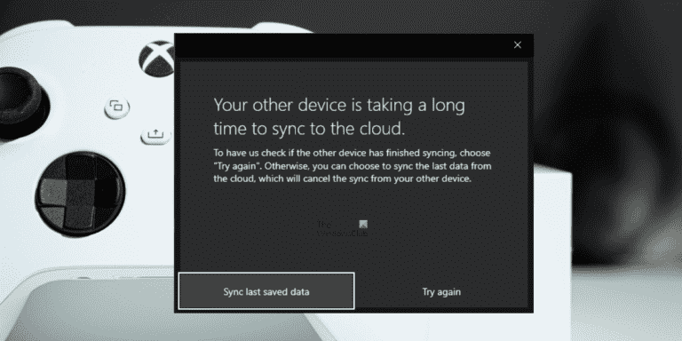 Votre autre Xbox met beaucoup de temps à se synchroniser avec le cloud